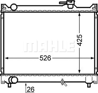 Wilmink Group WG2183960 - Radiators, Motora dzesēšanas sistēma autodraugiem.lv