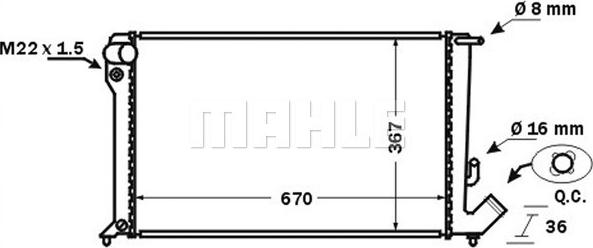 Wilmink Group WG2183963 - Radiators, Motora dzesēšanas sistēma autodraugiem.lv