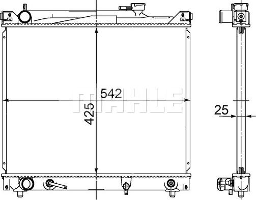 Wilmink Group WG2183967 - Radiators, Motora dzesēšanas sistēma autodraugiem.lv