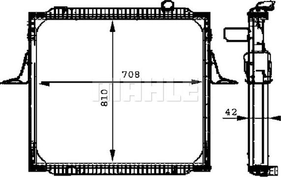 Wilmink Group WG2183909 - Radiators, Motora dzesēšanas sistēma autodraugiem.lv