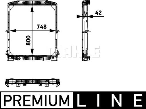 Wilmink Group WG2183905 - Radiators, Motora dzesēšanas sistēma autodraugiem.lv