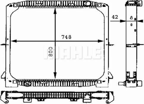 Wilmink Group WG2183901 - Radiators, Motora dzesēšanas sistēma autodraugiem.lv