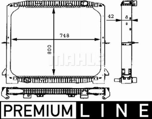 Wilmink Group WG2183901 - Radiators, Motora dzesēšanas sistēma autodraugiem.lv