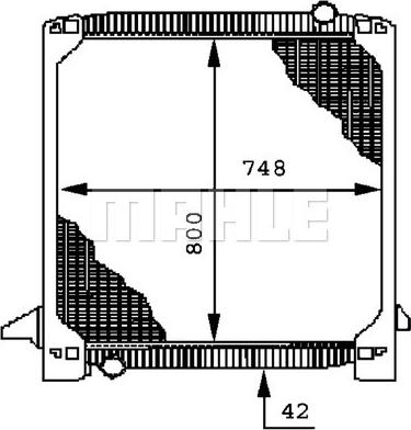 Wilmink Group WG2183903 - Radiators, Motora dzesēšanas sistēma autodraugiem.lv