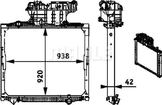 Wilmink Group WG2183911 - Radiators, Motora dzesēšanas sistēma autodraugiem.lv