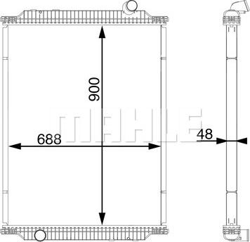 Wilmink Group WG2183931 - Radiators, Motora dzesēšanas sistēma autodraugiem.lv