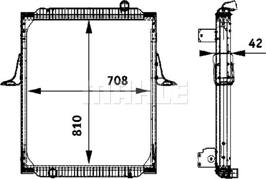 Wilmink Group WG2183932 - Radiators, Motora dzesēšanas sistēma autodraugiem.lv