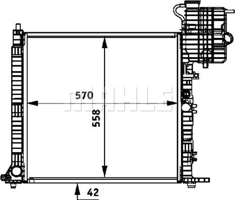 Wilmink Group WG2183929 - Radiators, Motora dzesēšanas sistēma autodraugiem.lv