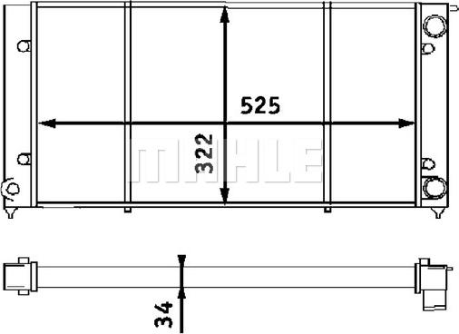 Wilmink Group WG2183490 - Radiators, Motora dzesēšanas sistēma autodraugiem.lv