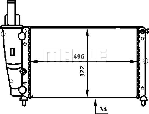 Wilmink Group WG2183497 - Radiators, Motora dzesēšanas sistēma autodraugiem.lv