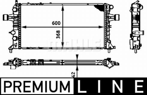 Wilmink Group WG2183465 - Radiators, Motora dzesēšanas sistēma autodraugiem.lv