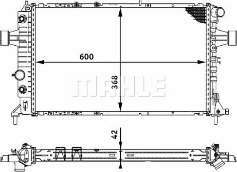 Wilmink Group WG2183463 - Radiators, Motora dzesēšanas sistēma autodraugiem.lv