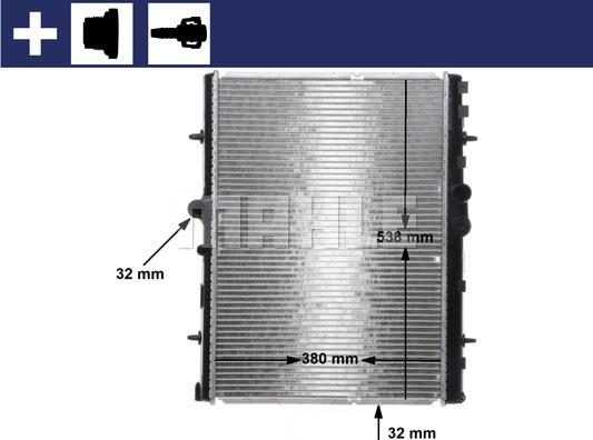 Wilmink Group WG2183462 - Radiators, Motora dzesēšanas sistēma autodraugiem.lv