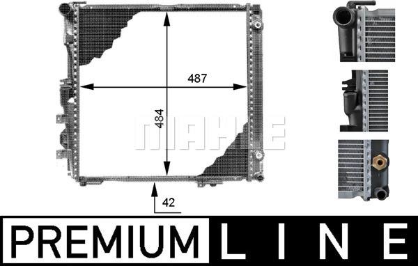 Wilmink Group WG2183486 - Radiators, Motora dzesēšanas sistēma autodraugiem.lv