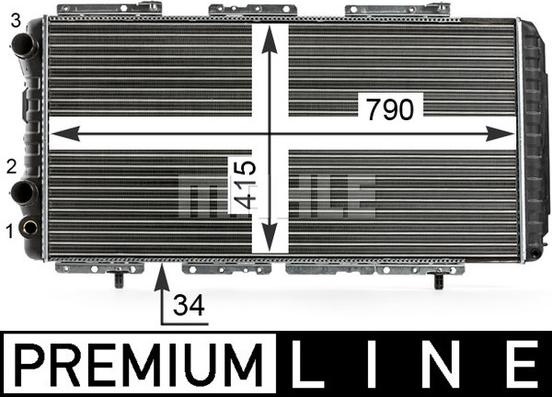 Wilmink Group WG2183488 - Radiators, Motora dzesēšanas sistēma autodraugiem.lv