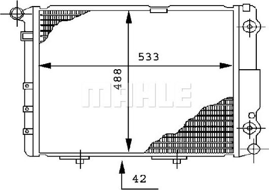 Wilmink Group WG2183421 - Radiators, Motora dzesēšanas sistēma autodraugiem.lv