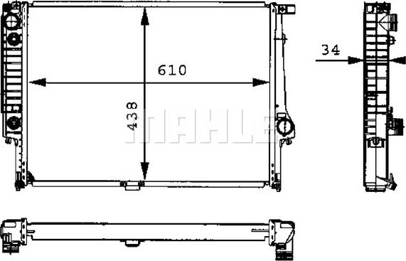 Wilmink Group WG2183474 - Radiators, Motora dzesēšanas sistēma autodraugiem.lv