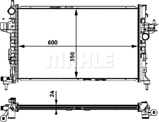 Wilmink Group WG2183592 - Radiators, Motora dzesēšanas sistēma autodraugiem.lv