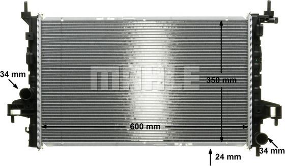 Wilmink Group WG2183592 - Radiators, Motora dzesēšanas sistēma autodraugiem.lv