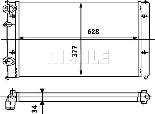 Wilmink Group WG2183557 - Radiators, Motora dzesēšanas sistēma autodraugiem.lv