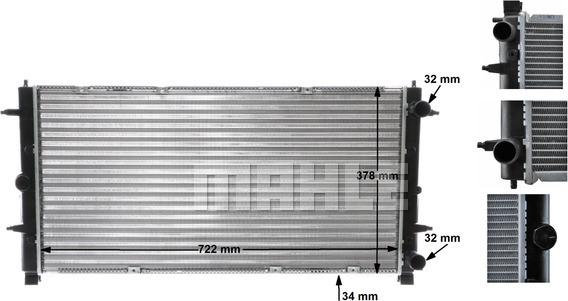 Wilmink Group WG2183564 - Radiators, Motora dzesēšanas sistēma autodraugiem.lv