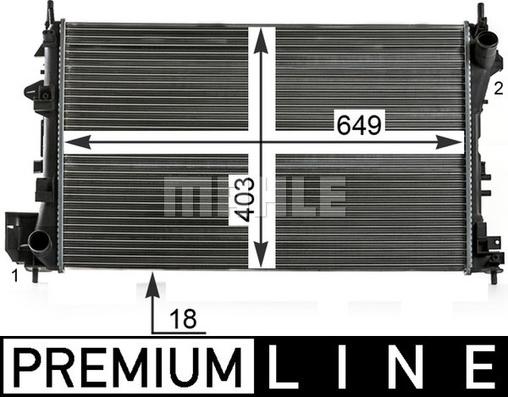 Wilmink Group WG2183566 - Radiators, Motora dzesēšanas sistēma autodraugiem.lv