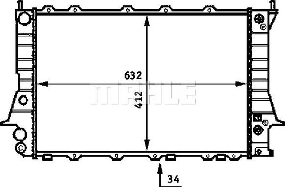 Wilmink Group WG2183582 - Radiators, Motora dzesēšanas sistēma autodraugiem.lv