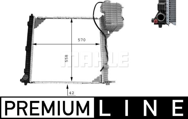 Wilmink Group WG2183539 - Radiators, Motora dzesēšanas sistēma autodraugiem.lv