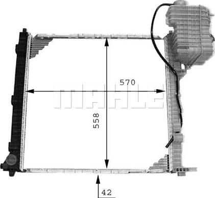 Wilmink Group WG2183539 - Radiators, Motora dzesēšanas sistēma autodraugiem.lv