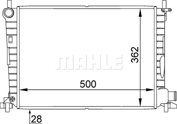 Wilmink Group WG2183534 - Radiators, Motora dzesēšanas sistēma autodraugiem.lv