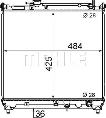 Wilmink Group WG2183644 - Radiators, Motora dzesēšanas sistēma autodraugiem.lv