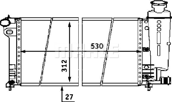 Wilmink Group WG2183645 - Radiators, Motora dzesēšanas sistēma autodraugiem.lv