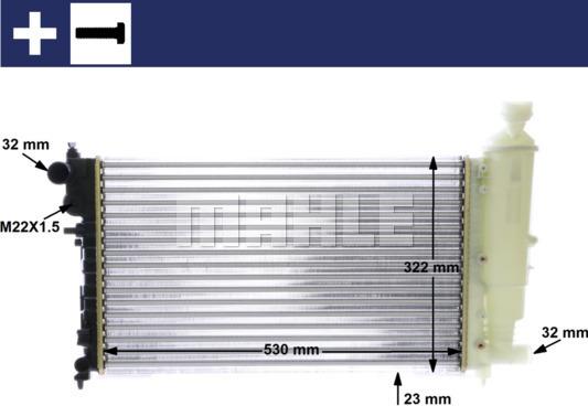 Wilmink Group WG2183646 - Radiators, Motora dzesēšanas sistēma autodraugiem.lv