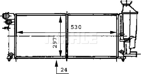 Wilmink Group WG2183646 - Radiators, Motora dzesēšanas sistēma autodraugiem.lv