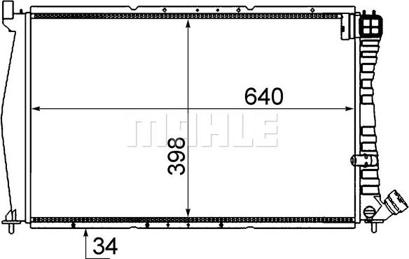 Wilmink Group WG2183650 - Radiators, Motora dzesēšanas sistēma autodraugiem.lv