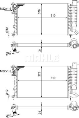 Wilmink Group WG2183660 - Radiators, Motora dzesēšanas sistēma autodraugiem.lv