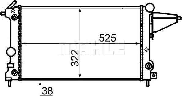 Wilmink Group WG2183604 - Radiators, Motora dzesēšanas sistēma autodraugiem.lv