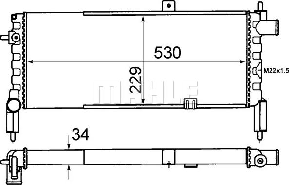 Wilmink Group WG2183615 - Radiators, Motora dzesēšanas sistēma autodraugiem.lv