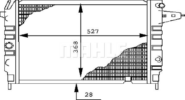 Wilmink Group WG2183610 - Radiators, Motora dzesēšanas sistēma autodraugiem.lv