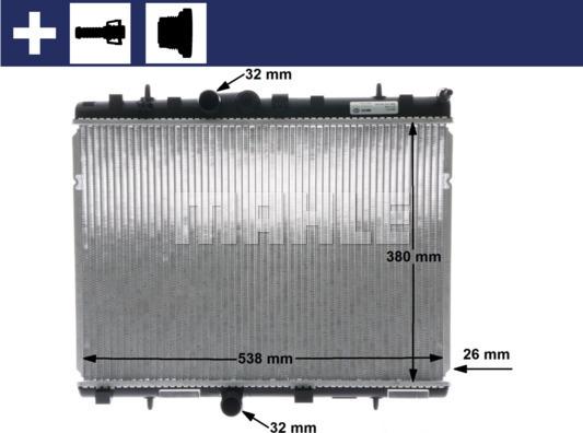 Wilmink Group WG2183682 - Radiators, Motora dzesēšanas sistēma autodraugiem.lv