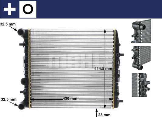 Wilmink Group WG2183629 - Radiators, Motora dzesēšanas sistēma autodraugiem.lv