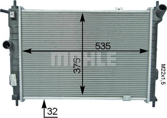 Wilmink Group WG2183620 - Radiators, Motora dzesēšanas sistēma autodraugiem.lv