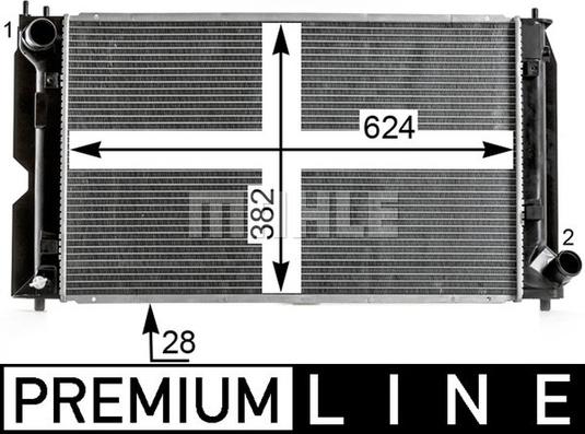 Wilmink Group WG2183044 - Radiators, Motora dzesēšanas sistēma autodraugiem.lv