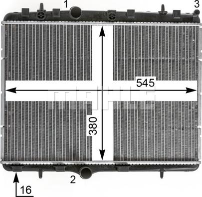 Wilmink Group WG2183041 - Radiators, Motora dzesēšanas sistēma autodraugiem.lv