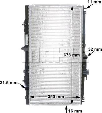 Wilmink Group WG2183048 - Radiators, Motora dzesēšanas sistēma autodraugiem.lv