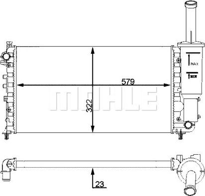 Wilmink Group WG2183054 - Radiators, Motora dzesēšanas sistēma autodraugiem.lv