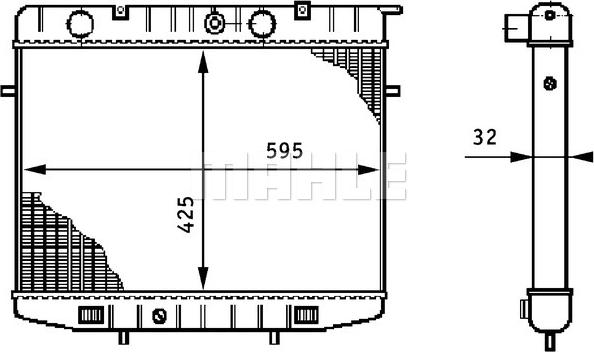 Wilmink Group WG2183069 - Radiators, Motora dzesēšanas sistēma autodraugiem.lv