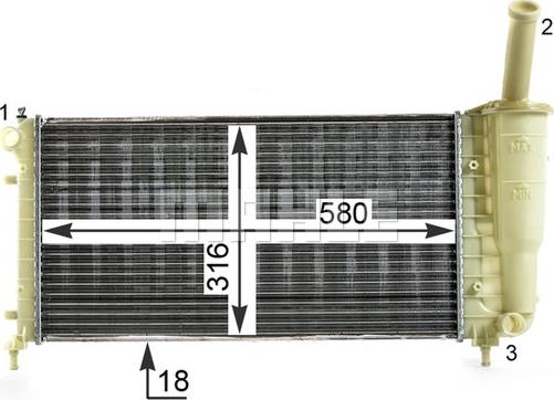 Wilmink Group WG2183005 - Radiators, Motora dzesēšanas sistēma autodraugiem.lv