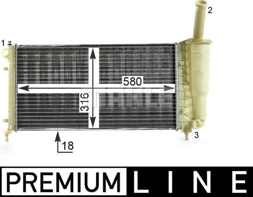 Wilmink Group WG2183005 - Radiators, Motora dzesēšanas sistēma autodraugiem.lv