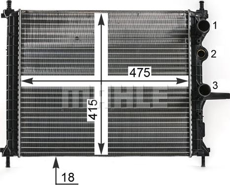 Wilmink Group WG2183003 - Radiators, Motora dzesēšanas sistēma autodraugiem.lv